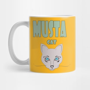 Musta cat mustache Mug